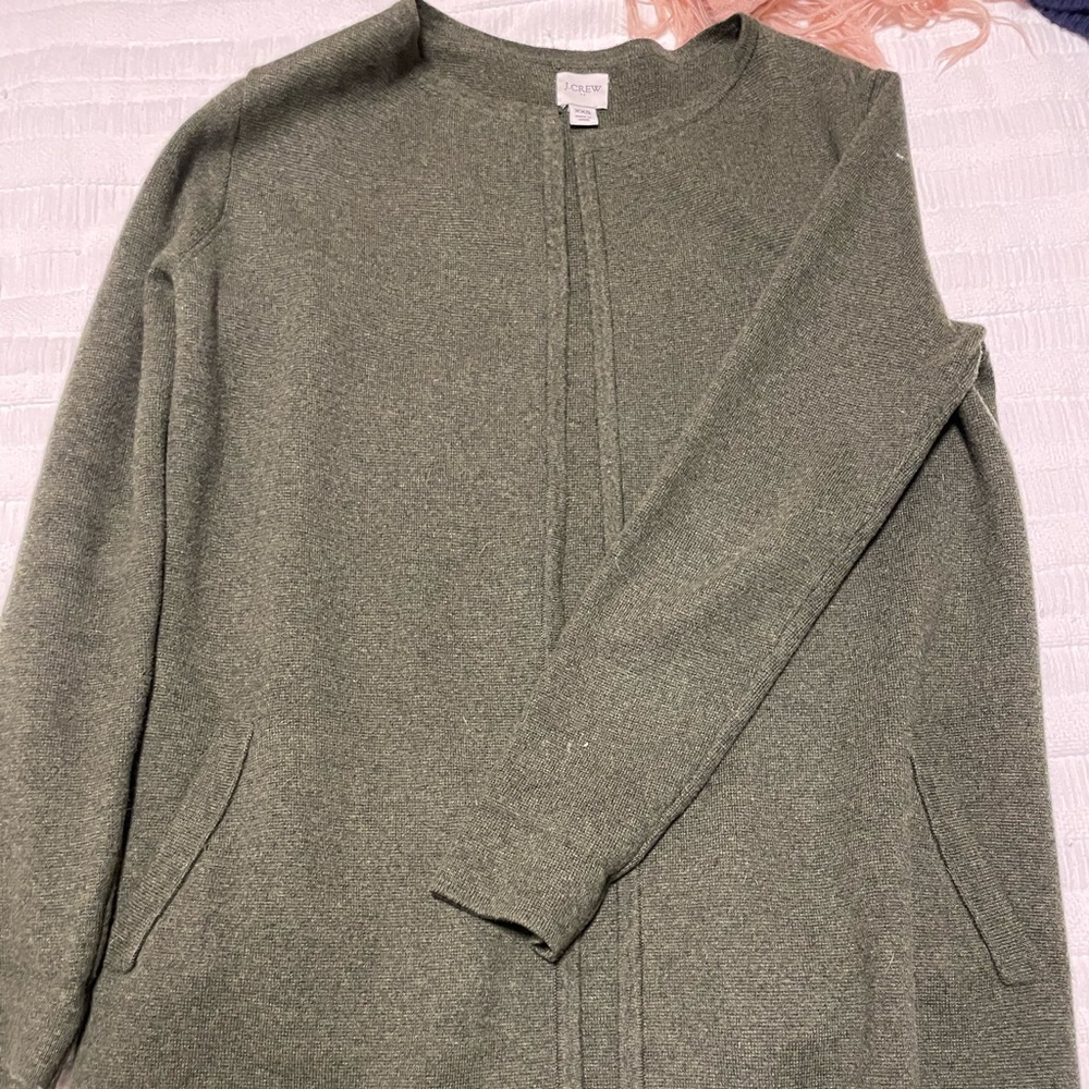 J Crew sweater jacket